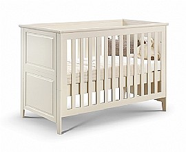 Cameo Stone White Cot Bed